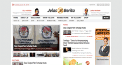 Desktop Screenshot of jelasberita.com