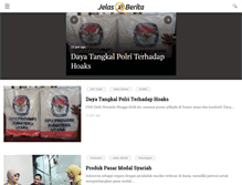 Tablet Screenshot of jelasberita.com